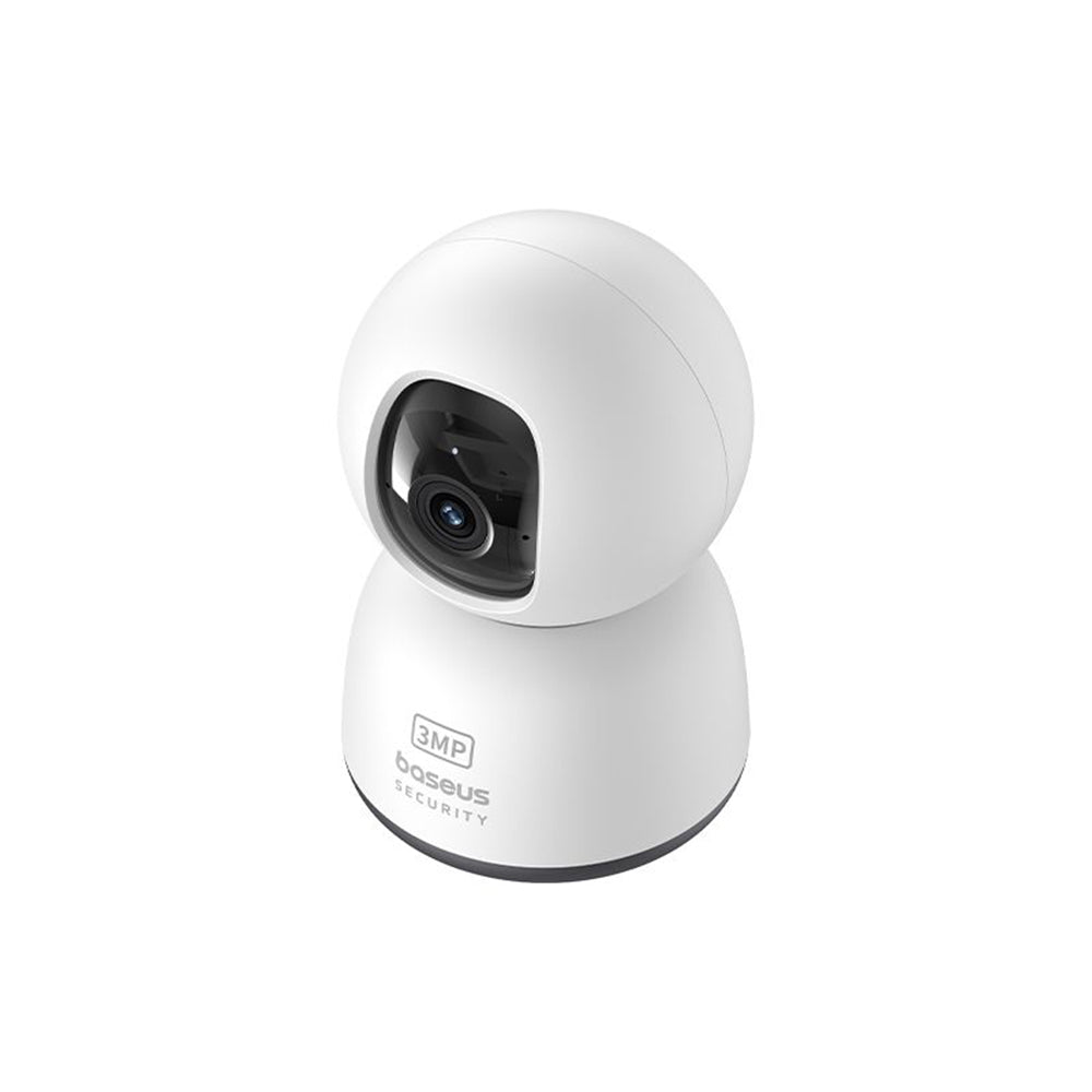 Baseus - Indoor Camera Security P1 Lite (S0TV002132) - 2K, 3MP, Type-C, Two-way Talk, Night Vision, Digital Zoom - White