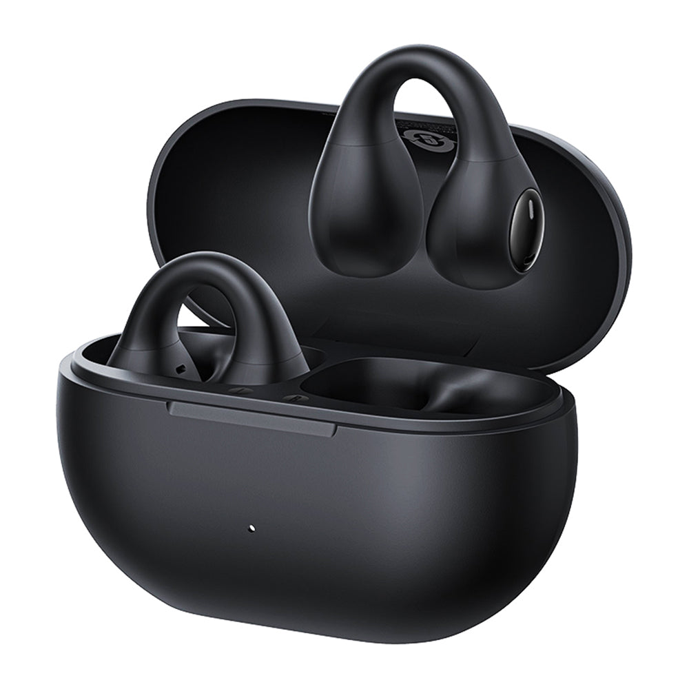 Baseus - Wireless Earbuds Bass 15 Clip (A00079500113-00) - True Wireless, ENC, Bluetooth 5.4, Open-ear, USB-C - Cluster Black