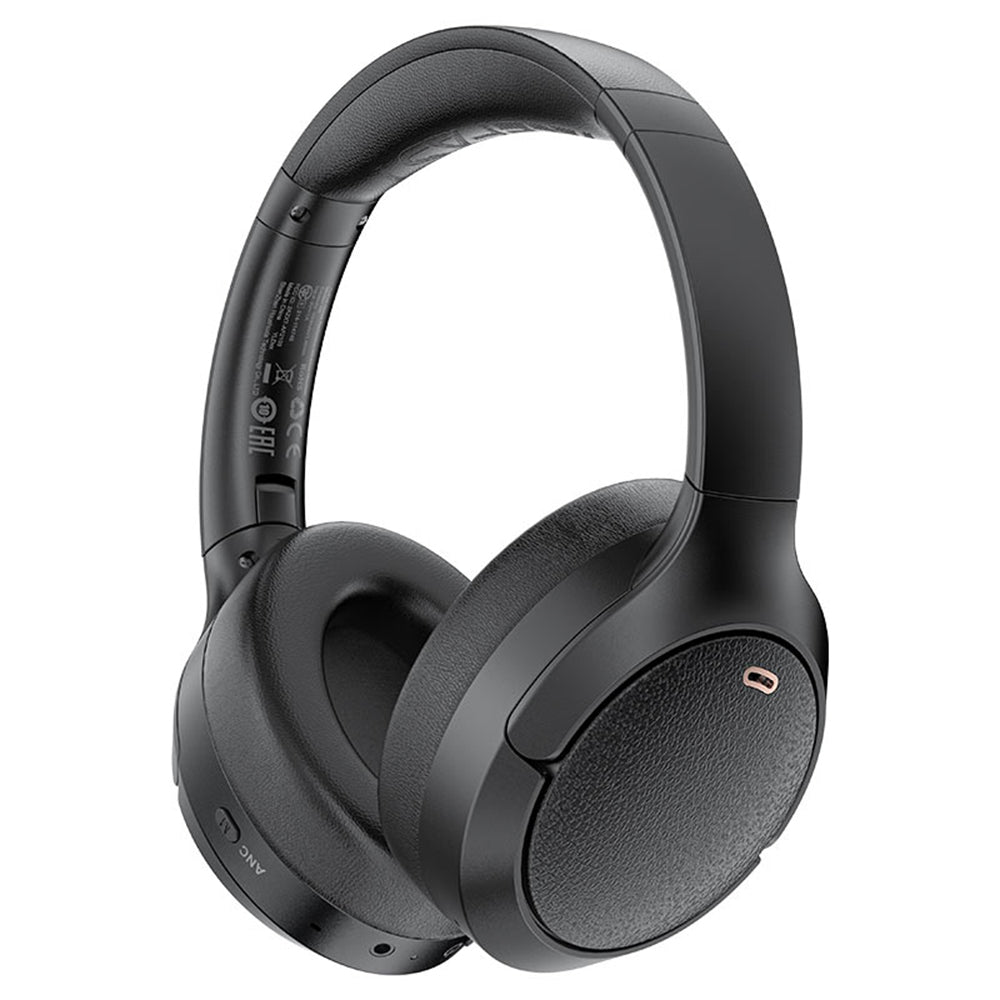 Acefast - Wireless Headset (H6) - Type-C, Bluetooth 5.3, Active Noise Reduction, IPX4, 500mAh, Hi-Fi Sound - Black