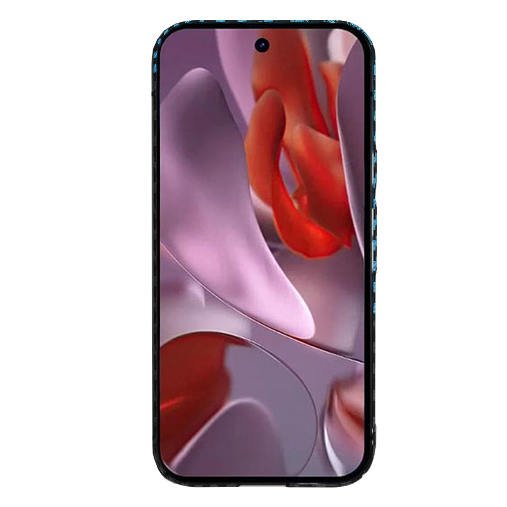 Techsuit - Carbonite FiberShell - Google Pixel 9a - Blue Pulse