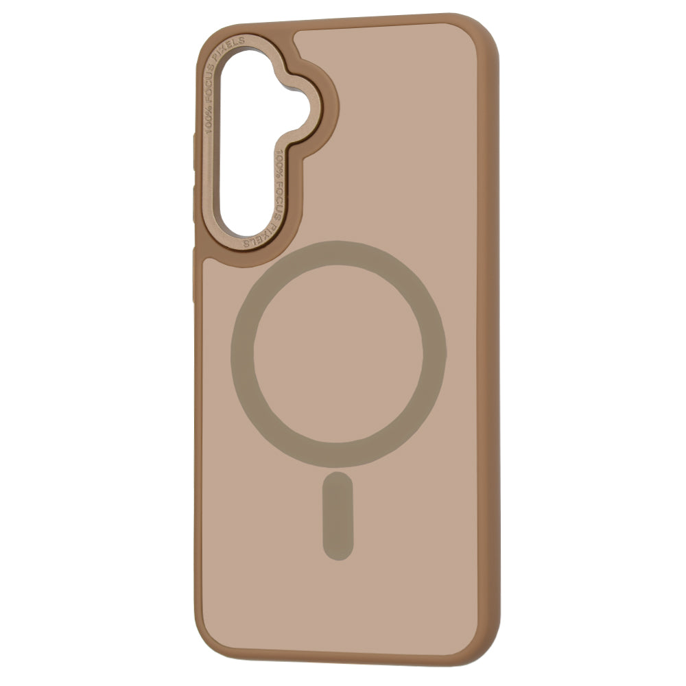 Techsuit - HaloFrost MagSafe Series - Galaxy S25 Plus - Sandstone Brown