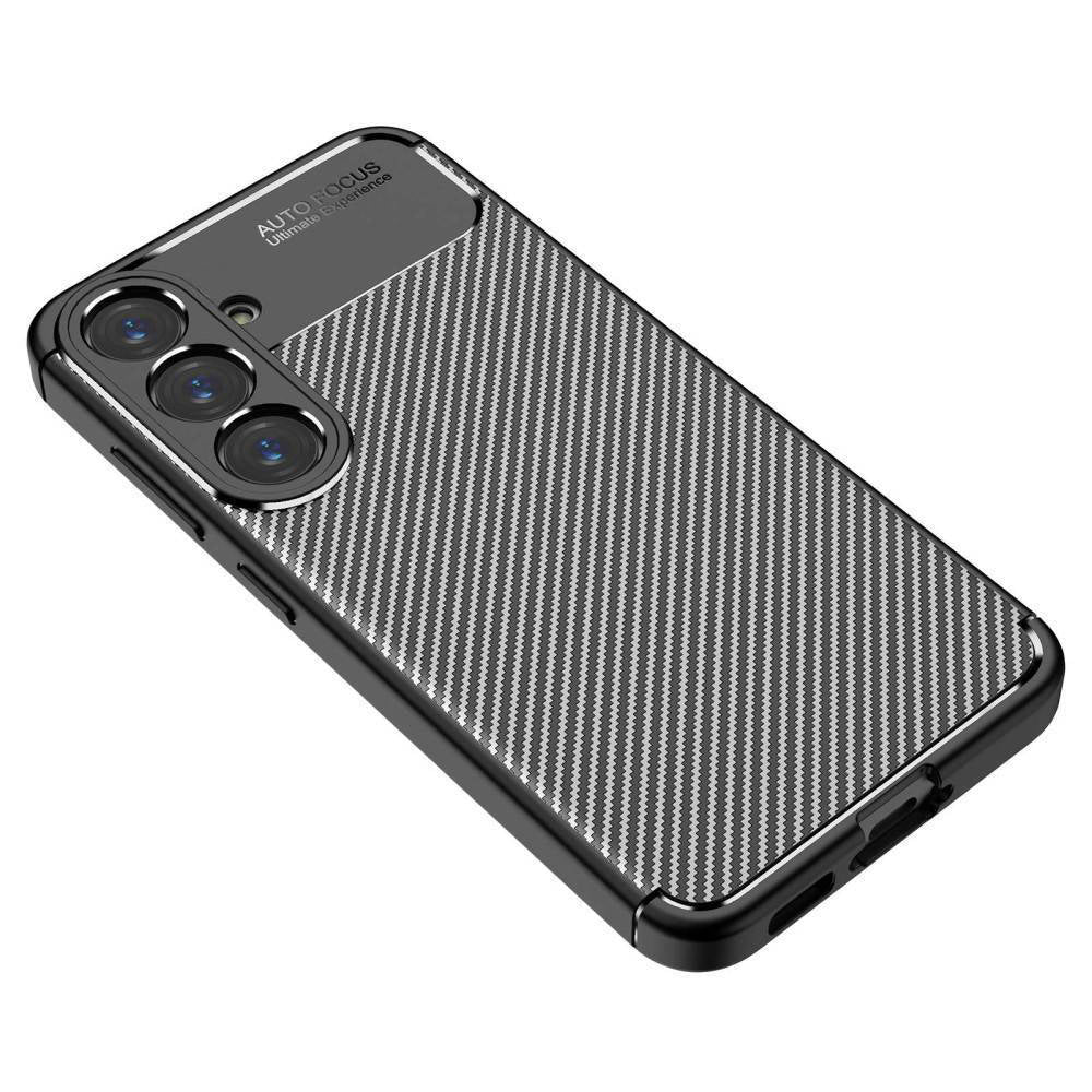 Techsuit - CarbonFiber - Galaxy S25 - Black