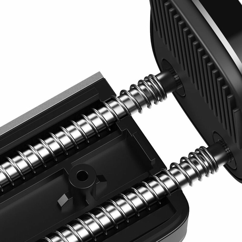 Baseus - Car Holder Steel Cannon (SUGP-01) - Clamp Grip for Air Vent, 180°, Mini Size, 6.5inch Max Phones - Black