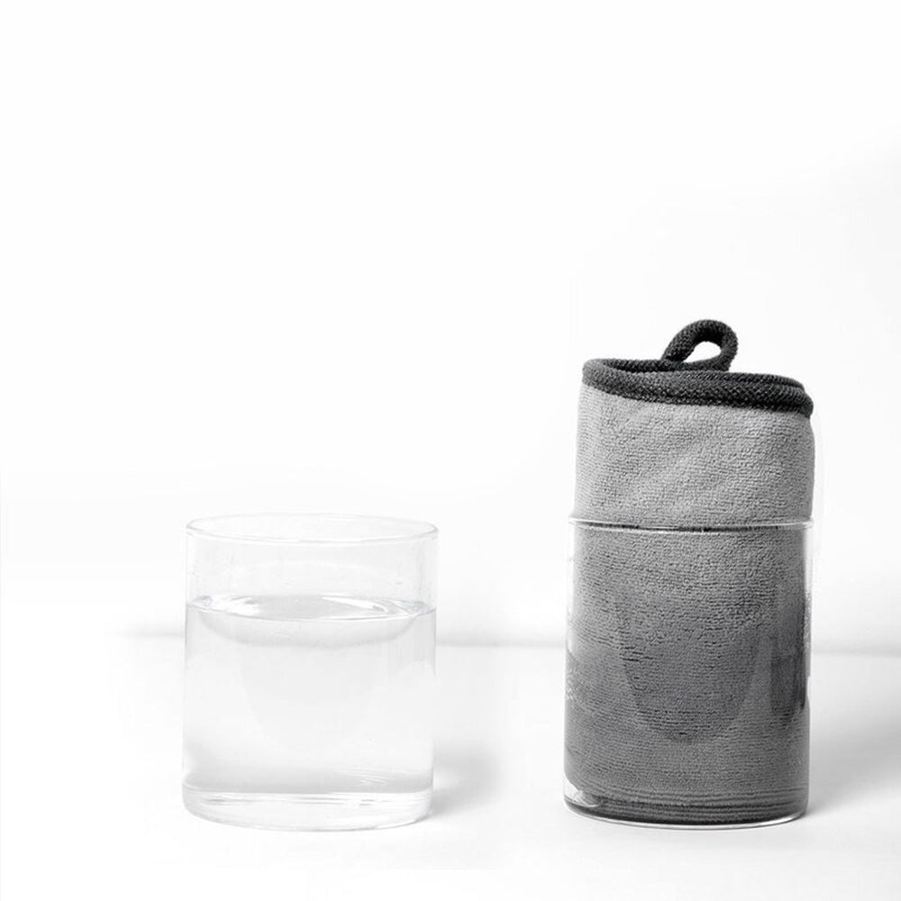 Baseus - Car Drying Towel (CRXCMJ-0G) - High-Quality Microfiber, for Detailing, No Fiber/Color Loss, Universal, 40x40cm - Grey