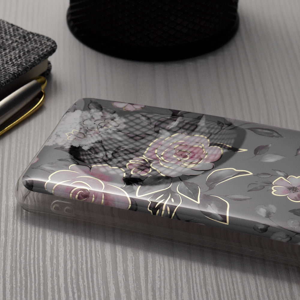 Techsuit - Marble Series - Samsung Galaxy S23 Ultra - Bloom of Ruth Gray