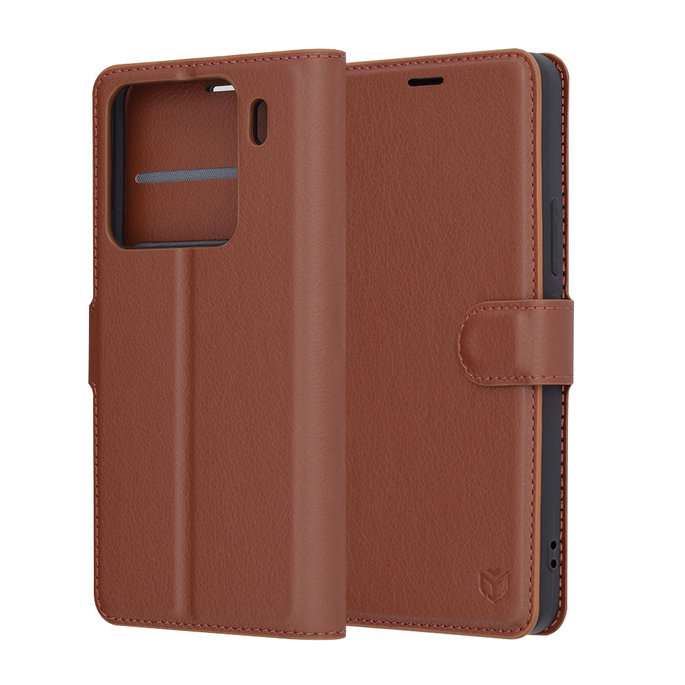 Techsuit - Leather Folio - Xiaomi 15 Pro - Brown