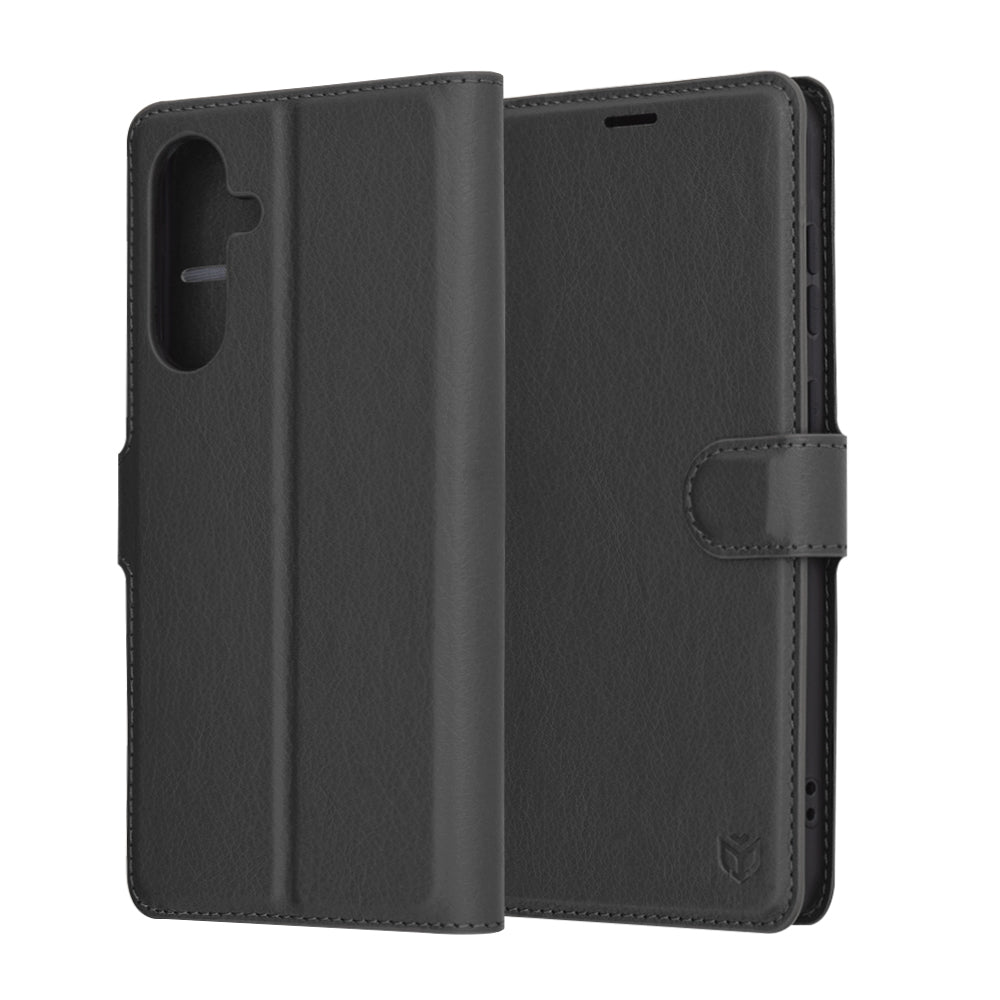 Techsuit - Leather Folio - Galaxy A36 5G - Black