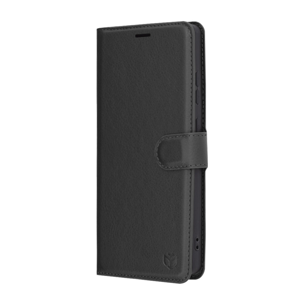 Techsuit - Leather Folio - Galaxy S25 Ultra - Black
