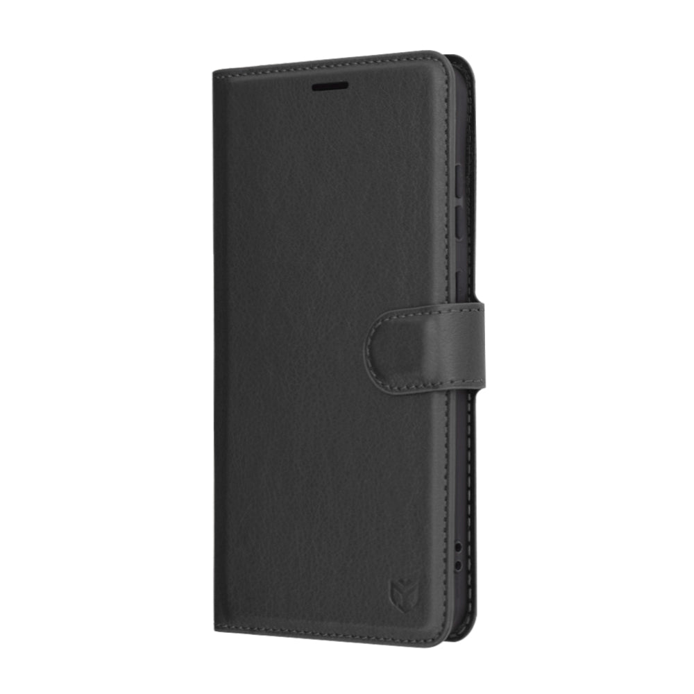 Techsuit - Leather Folio - Galaxy S25 Plus - Black