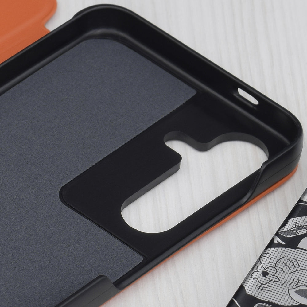 Techsuit - eFold Series - Galaxy S25 - Orange