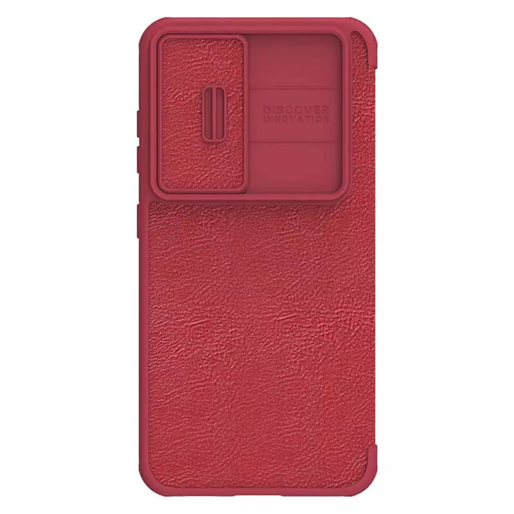 Nillkin - Qin Leather PRO Case - Samsung Galaxy S23 Plus - Red