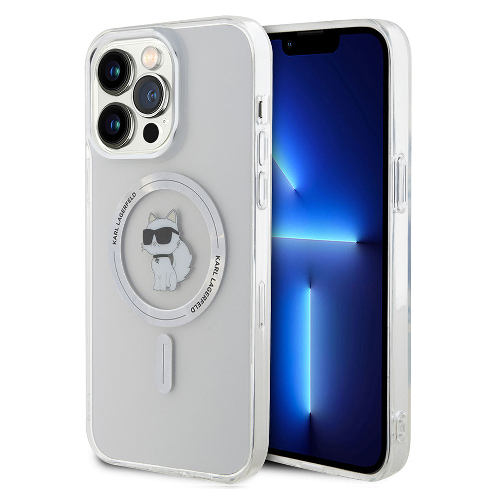 Karl Lagerfeld - IML MagSafe (KLHMP14XHFCCNOT) - iPhone 14 Pro Max - Transparent Choupette
