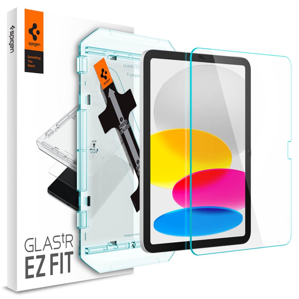 Spigen - Glas.tR EZ-FIT - iPad 10 (2022) 10.9 / 11 (2025) - Clear