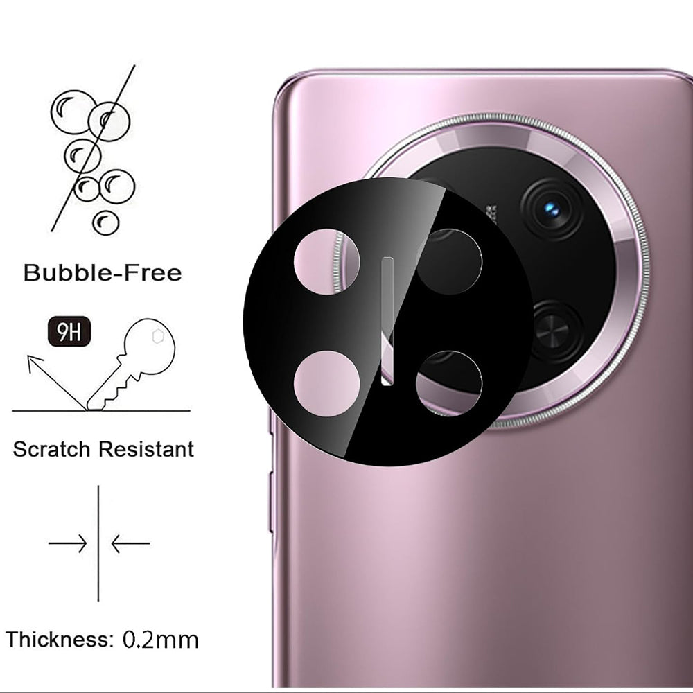 Techsuit - Full Camera Glass - Honor Magic7 Lite / X9c - Black