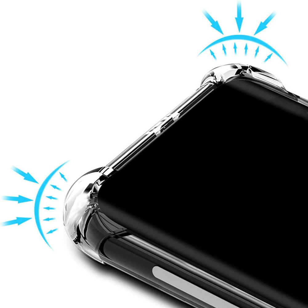 Techsuit - Shockproof Clear Silicone - Huawei Mate 20 Pro - Clear