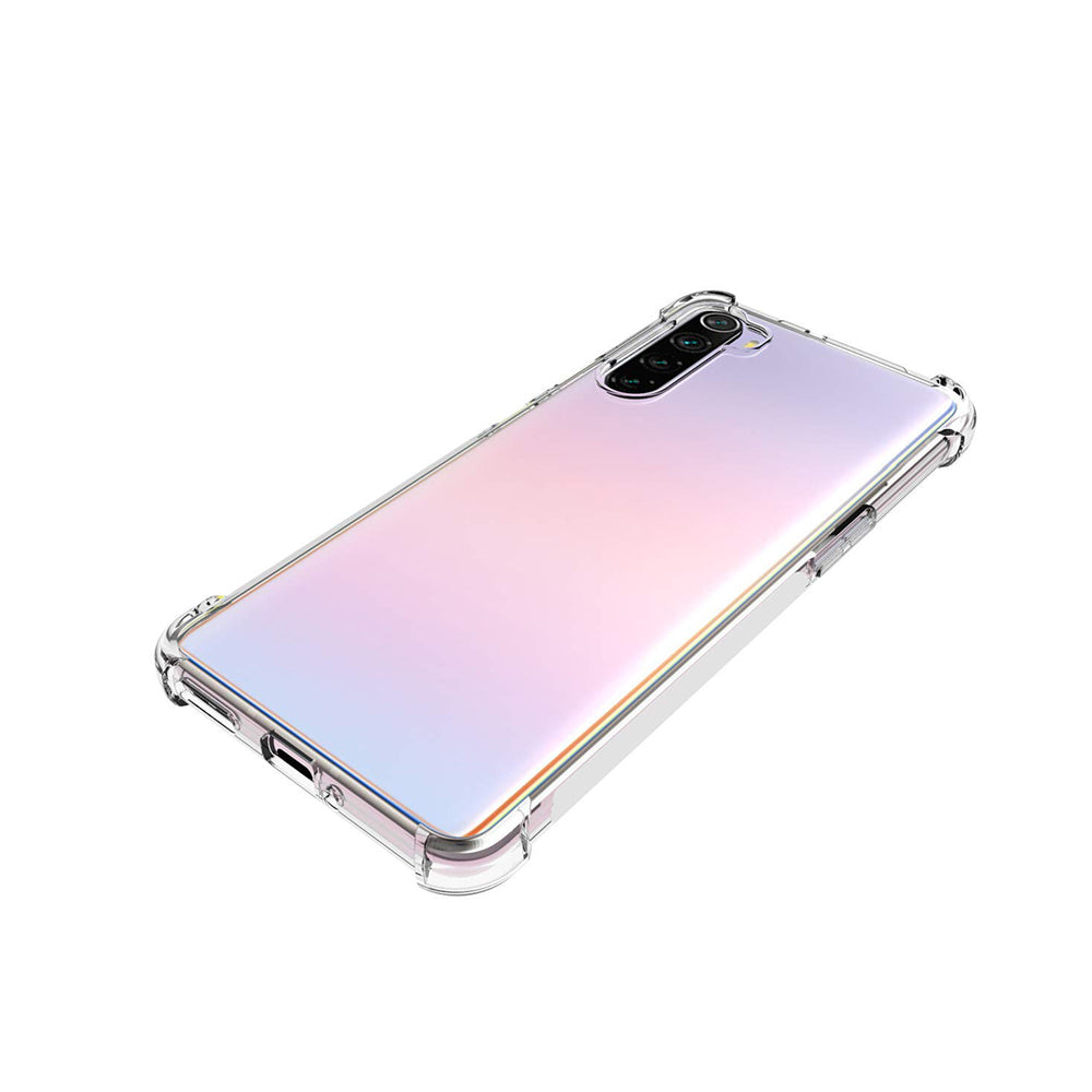 Techsuit - Shockproof Clear Silicone - OnePlus Nord 5G - Clear