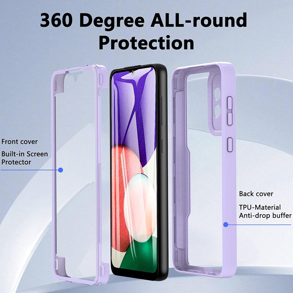 Techsuit - ColorVerse 360 Series + Screen Protector - Oppo Reno12 F 4G / Reno12 F 5G / Reno12 FS 4G / Reno12 FS 5G - Black