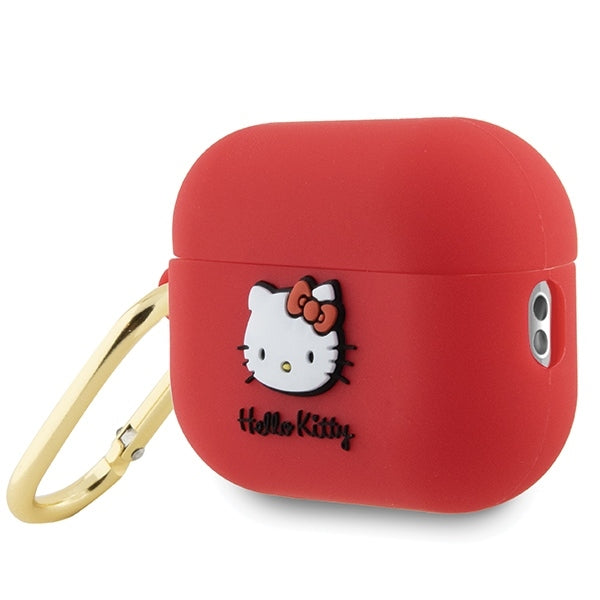Hello Kitty - Silicone 3D Kitty Head (HKAP23DKHSF) - for Apple AirPods Pro 2 - Red