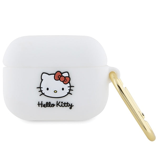Hello Kitty - Silicone 3D Kitty Head (HKAP3DKHSH) - for Apple AirPods Pro 1 - White