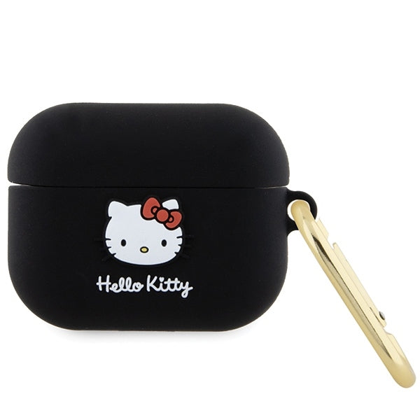 Hello Kitty - Silicone 3D Kitty Head (HKAP3DKHSK) - for Apple AirPods Pro 1 - Black