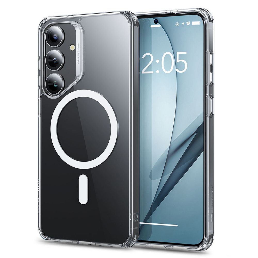 ESR - Classic Hybrid HaloLock - Samsung Galaxy S25 Plus - Clear