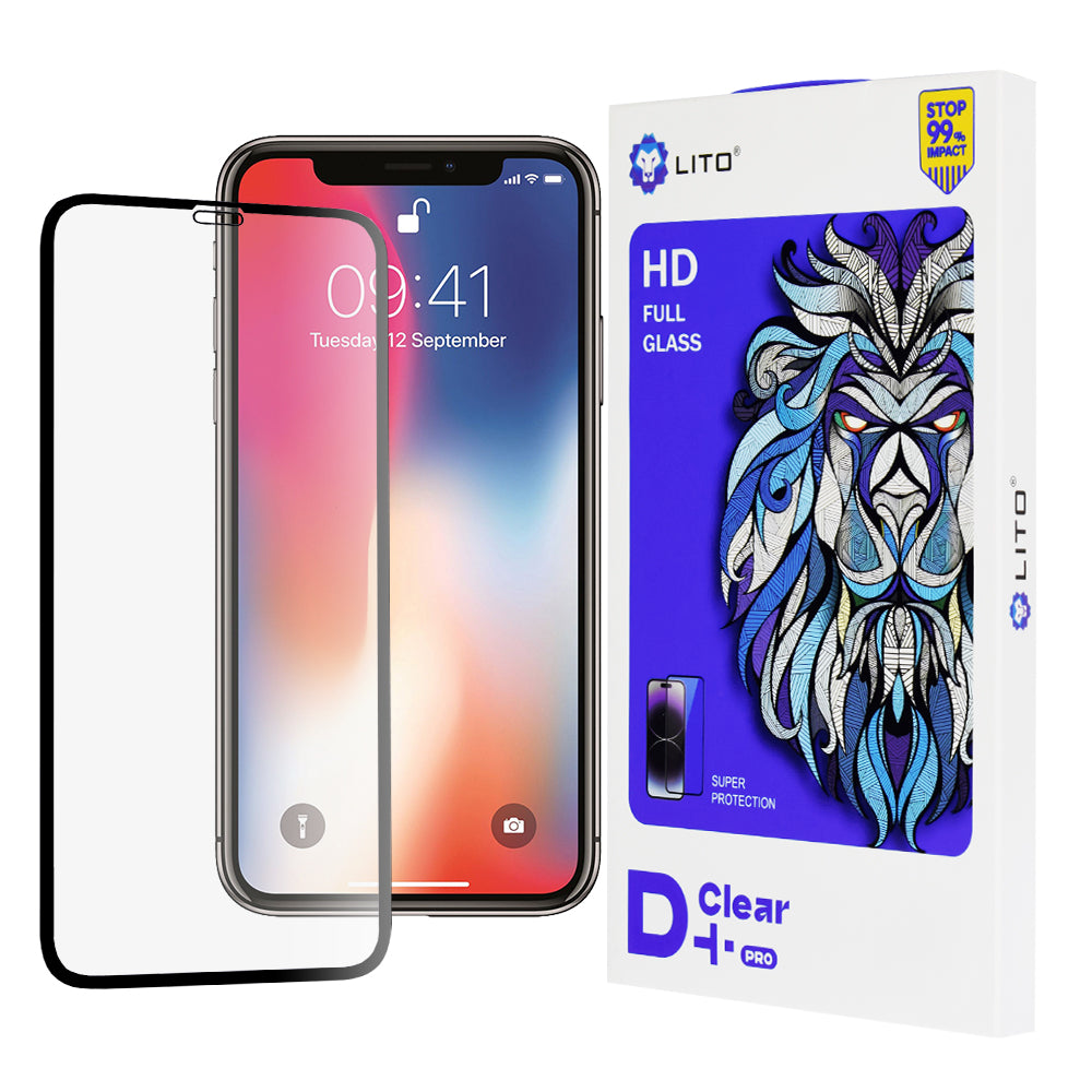 Lito - D+ Pro Clear - iPhone X / iPhone XS / iPhone 11 Pro - Black