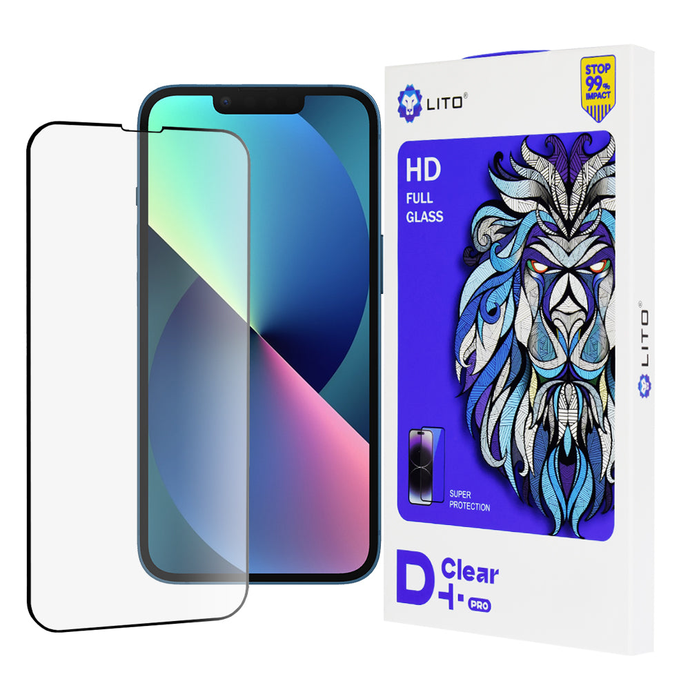 Lito - D+ Pro Clear - iPhone 13 / iPhone 13 Pro / iPhone 14 - Black