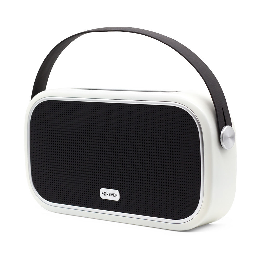 Forever Uniq Bs-660 Ηχείο Bluetooth 5W Με Ραδιόφωνο Και Διάρκεια Μπαταρίας Έως 4 Ώρες Λευκό – Θήκη για κινητό από το PhoneBazaar.gr