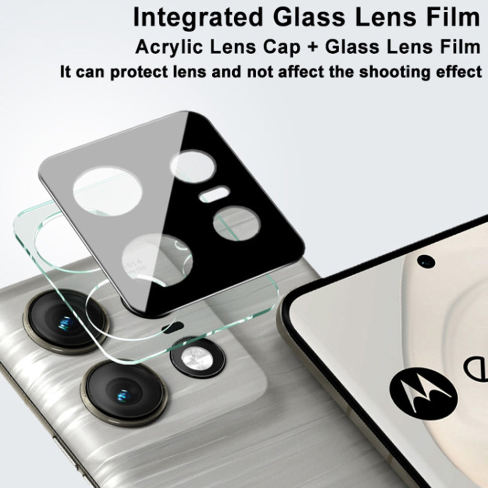 Techsuit - Full Camera Glass - Motorola Edge 50 Pro - Black