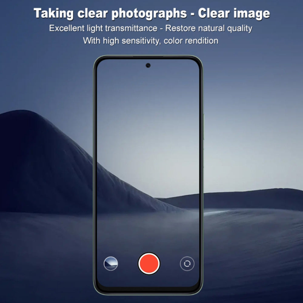 Techsuit - Full Camera Glass - Honor 200 Smart / X7c - Black