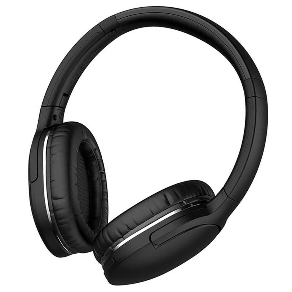 Baseus - Wireless Headphones Encok D02 Pro (NGTD010301) - 3D Audio Effect, Noise Reduction, Bluetooth V5.3, 450mAh - Black