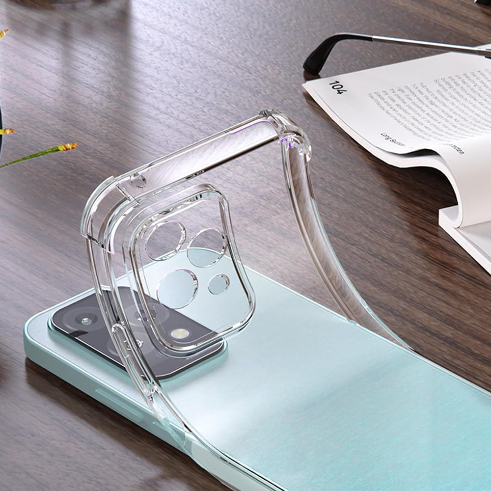 Techsuit - Shockproof Clear Silicone - Honor 200 Lite - Clear