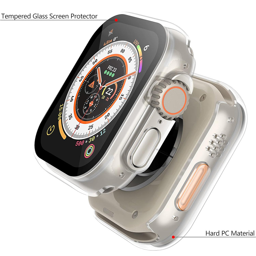 Techsuit - Defense360 Pro - Apple Watch Ultra / Ultra 2 / Ultra 3 - Clear
