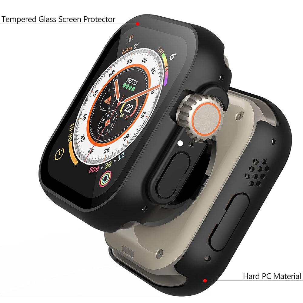 Techsuit - Defense360 Pro - Apple Watch Ultra / Ultra 2 / Ultra 3 - Black