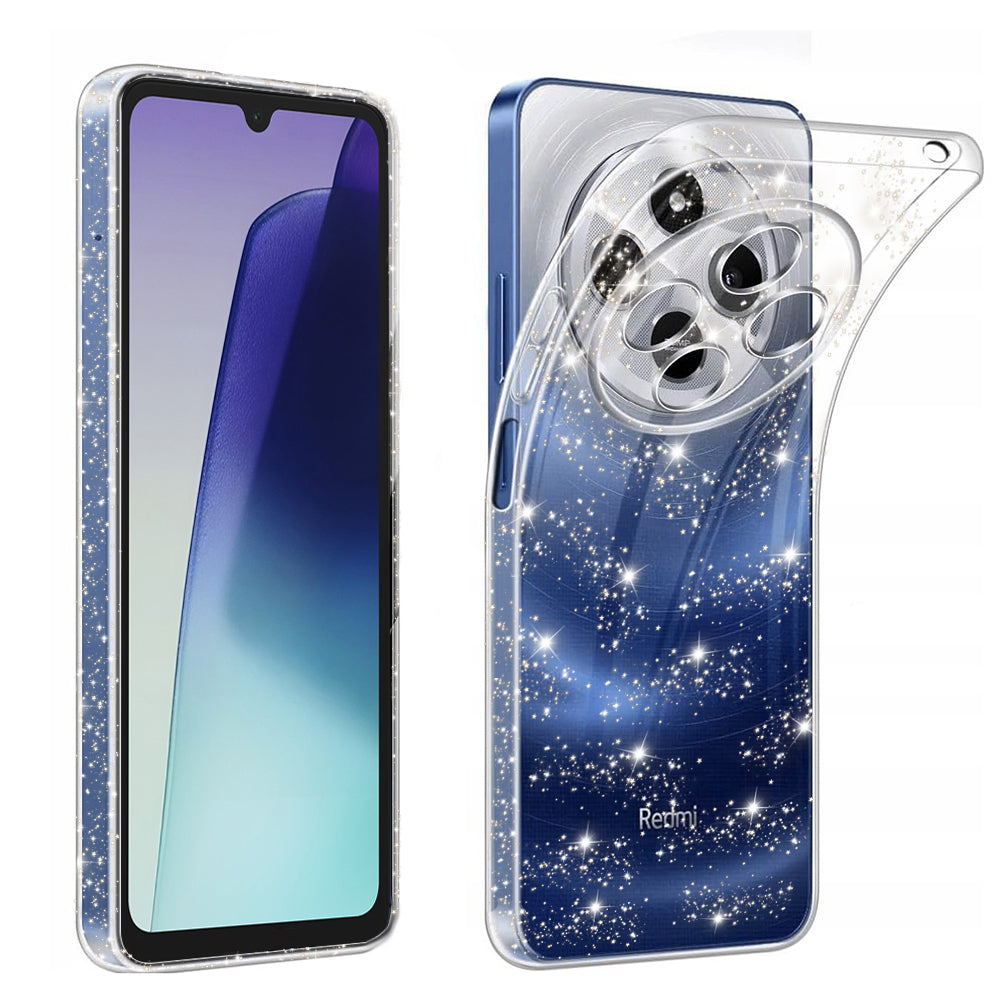 Techsuit - SparkleSkin Series - Xiaomi Redmi 14C / Poco C75 - Clear