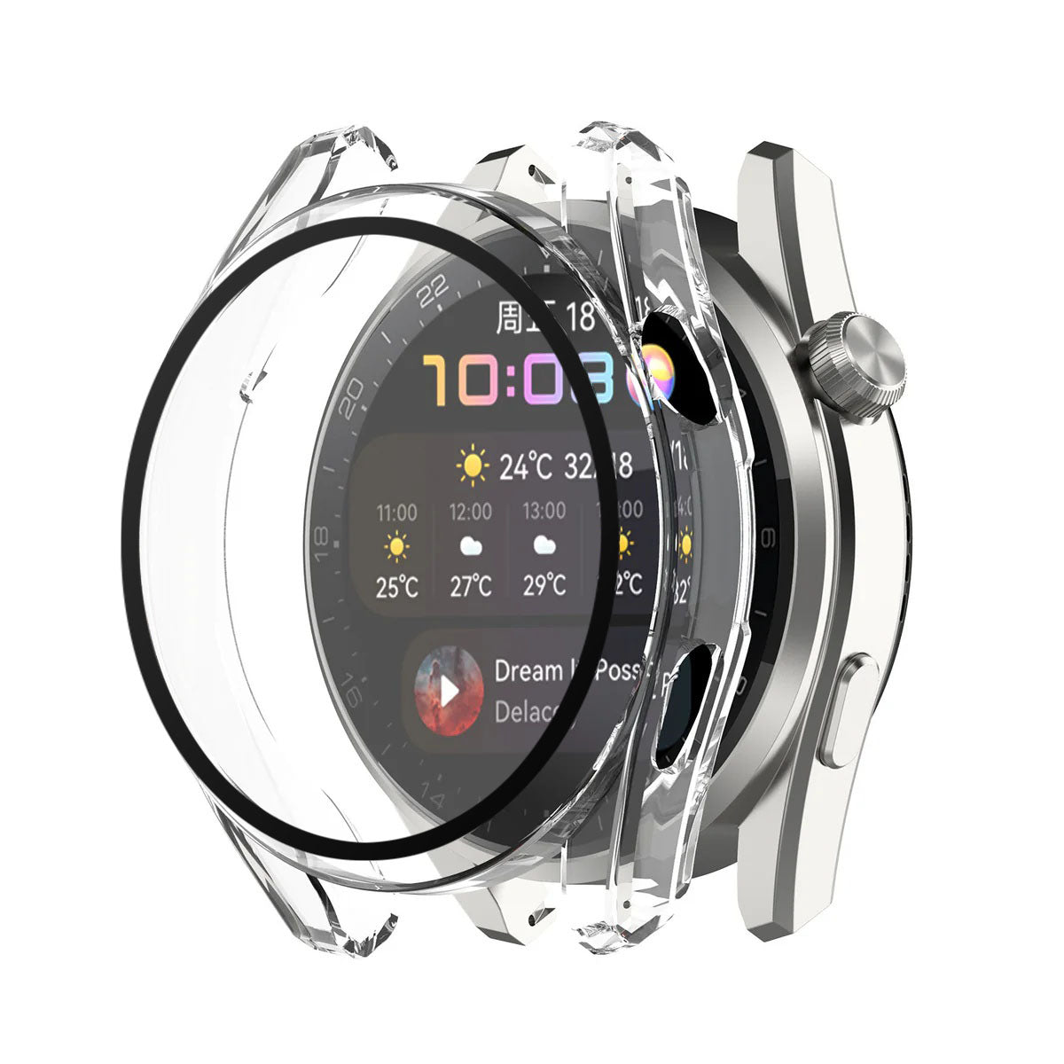 Techsuit - Defense360 Pro - Huawei Watch 3 - Clear