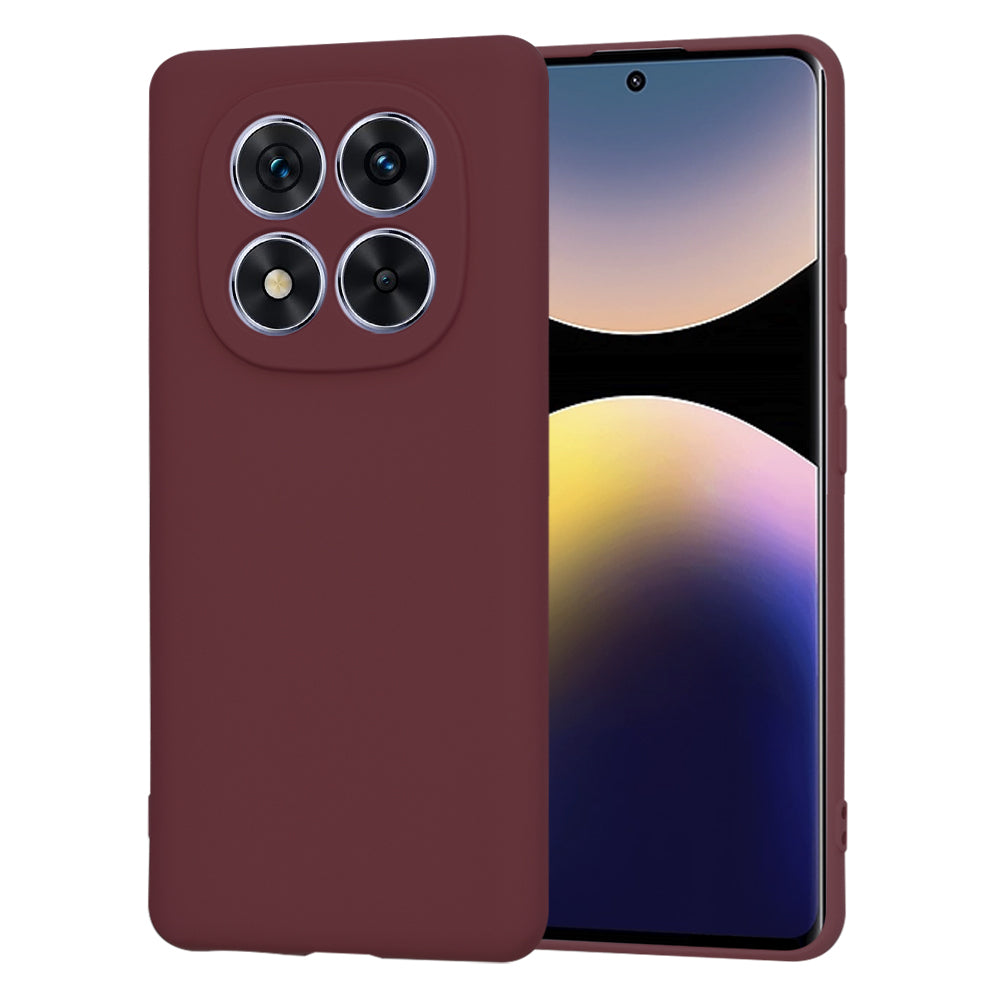 Techsuit - SoftFlex - Xiaomi Redmi Note 14 Pro 5G / Poco X7 - Plum Red
