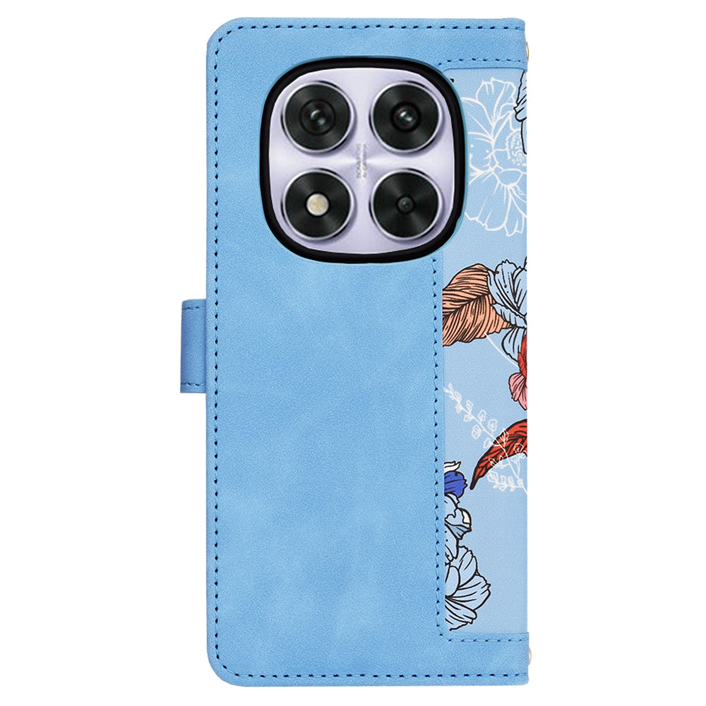 Techsuit - FlipCraft - Xiaomi Redmi Note 14 Pro 5G / Poco X7 - Vibrant Blue