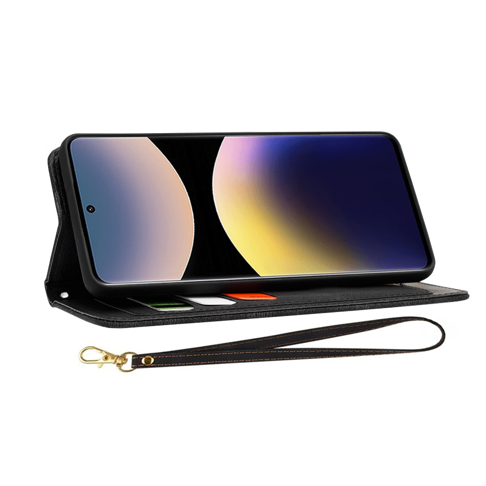 Techsuit - FlipCraft - Xiaomi Redmi Note 14 Pro 5G / Poco X7 - Flowers of the Dawn