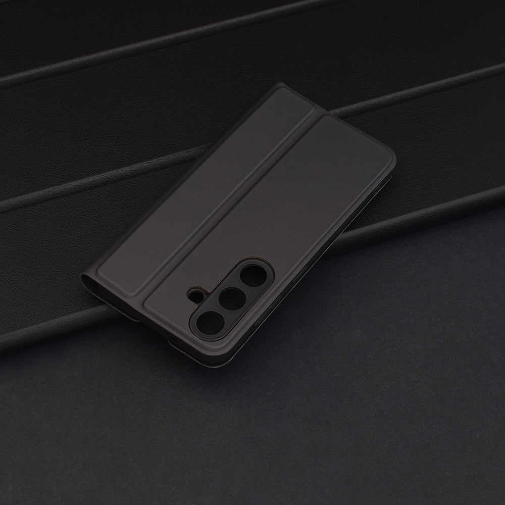 Techsuit - Magskin Book - Galaxy S25 - Black