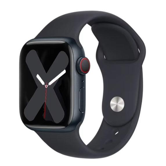 Λουράκι Σιλικόνης (Apple Watch 42/44/45/49Mm) - Μάυρο – Θήκη για κινητό από το PhoneBazaar.gr