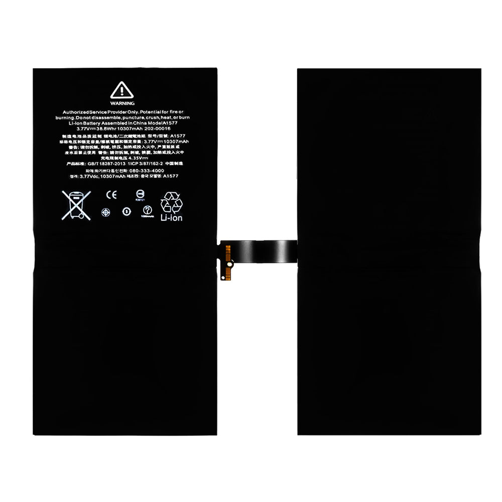 OEM - Tablet Battery A1754 (15269) - iPad Pro 12.9 2017 - 10994mAh - Black