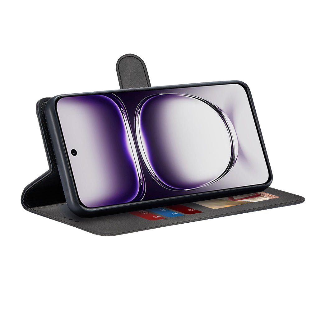 Techsuit - Diary Book - Oppo Reno12 - Black