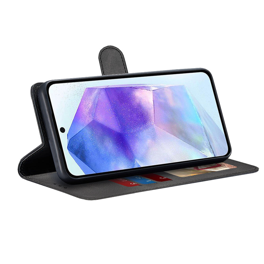 Techsuit - Diary Book - Galaxy A55 5G - Black