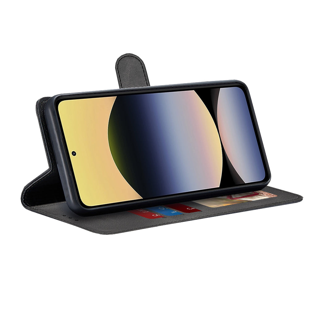 Techsuit - Diary Book - Xiaomi Redmi Note 14 5G - Black