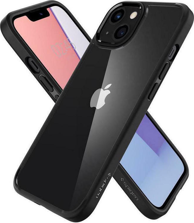 Spigen Ultra Hybrid Back Cover Πλαστικό 2mm Matte Black (iPhone 13)