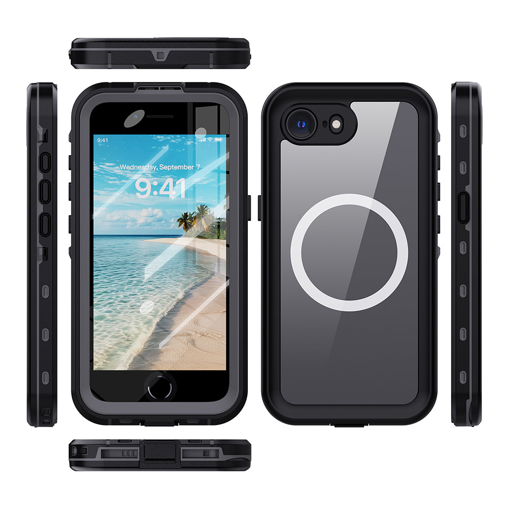 ShellBox - Waterproof IP68 Case - iPhone 16e - Black
