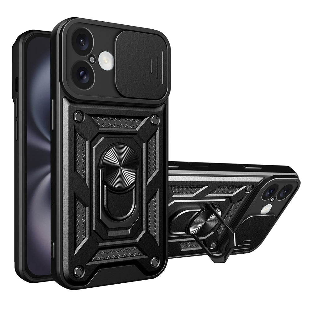 Techsuit - CamShield Series - iPhone 16 - Black