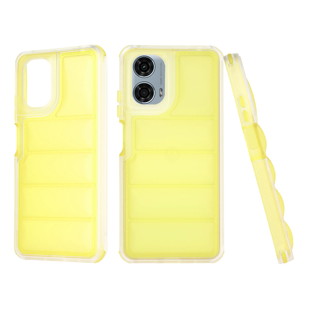 Techsuit - Wave Shield - Motorola Moto G24 Power - Yellow