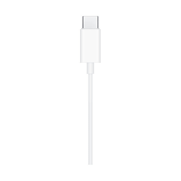 Apple Earpods Earbuds Handsfree Ακουστικά με Βύσμα USB-C Λευκό